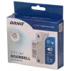ORNO OR-DP-SB-133 Wired Doorbell Chime, DIN Rail 1 Module, 230V AC, 85 dB, White/Grey