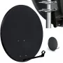 CORAB COR-800SAE-C 80 cm Offset Satellite Dish, Anthracite