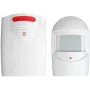 ORNO OR-MA-717 Wireless Entry Chime Kit with PIR Motion Sensor, 433 MHz, 80 m Range, 32 Melodies, IP44 Sensor, White