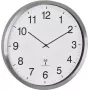 TFA Dostmann 60.3548.02 XXL Radio-Controlled Wall Clock 508 mm x 65 mm White Silver Large Display