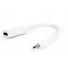 Gembird Mini DisplayPort to HDMI Adapter 4K 30Hz White A-MDPM-HDMIF-02-W