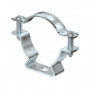 OBO BETTERMANN ASL 733 53 FT Distance Clamp with Elongated Hole 44-53 mm, Hot-dip Galvanized Steel