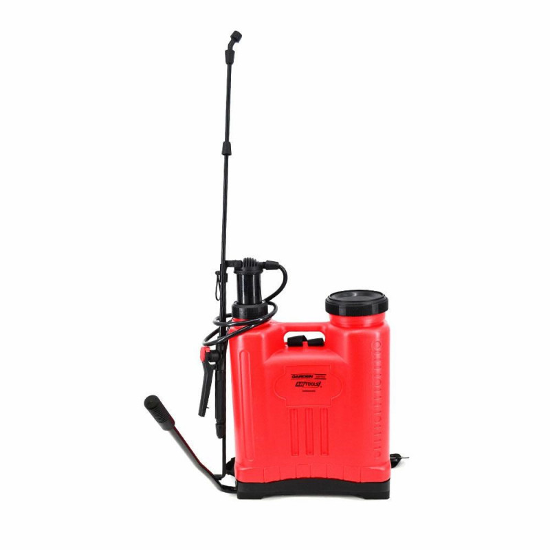AWTOOLS AW60029 2L Hand Pressure Sprayer with Brass Adjustable Nozzle, Ergonomic Lockable Trigger, Transparent Tank