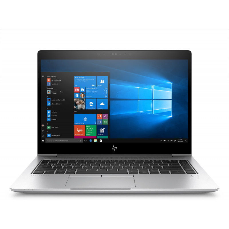 HP EliteBook 840 G6 14 inch FHD IPS Laptop, Intel Core i5-8265U, 8GB RAM, 256GB SSD, Windows 10 Pro, Silver