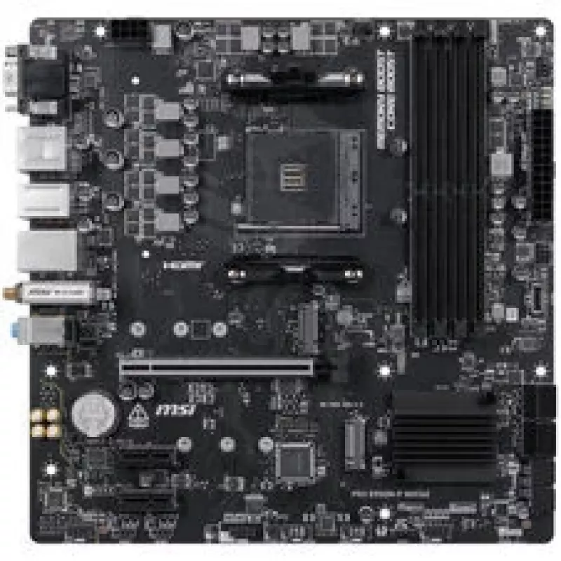 MSI PRO B550M-P WiFi6E Motherboard (B550, AM4, mATX, AMD)