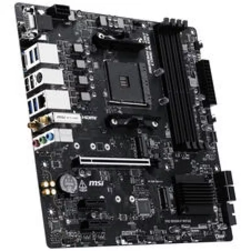 MSI PRO B550M-P WiFi6E Motherboard (B550, AM4, mATX, AMD)