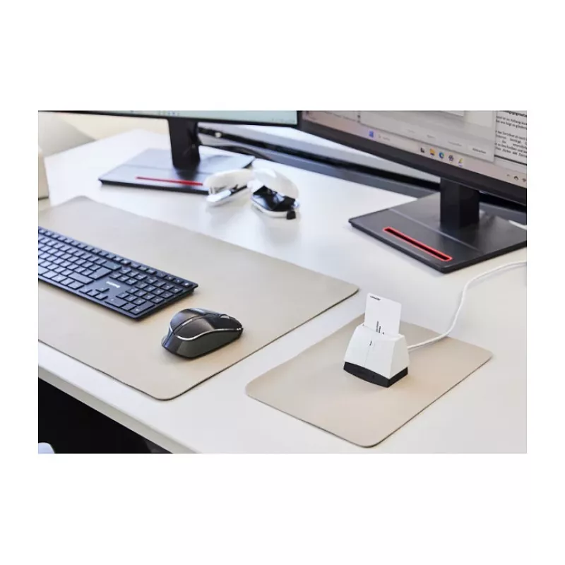 CHERRY ST-1150UB Smartcard Terminal USB-A Pale Grey Contact Smart Card Reader