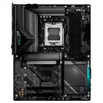 GIGABYTE X870E EAGLE WIFI7 AM5 ATX Motherboard, DDR5, USB4, Wi-Fi 7, 5GbE, 4x M.2