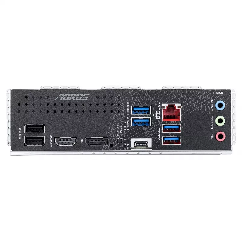 GIGABYTE B550M X AORUS ELITE AM4 Micro-ATX Motherboard, AMD B550, 4x DDR4, HDMI/DP, 2x M.2, 2.5GbE, Wi-Fi 6E