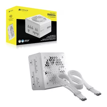 CORSAIR RMe White Series RM850e 2026 Cybenetics Platinum Certified 850W Fully Modular ATX Power Supply