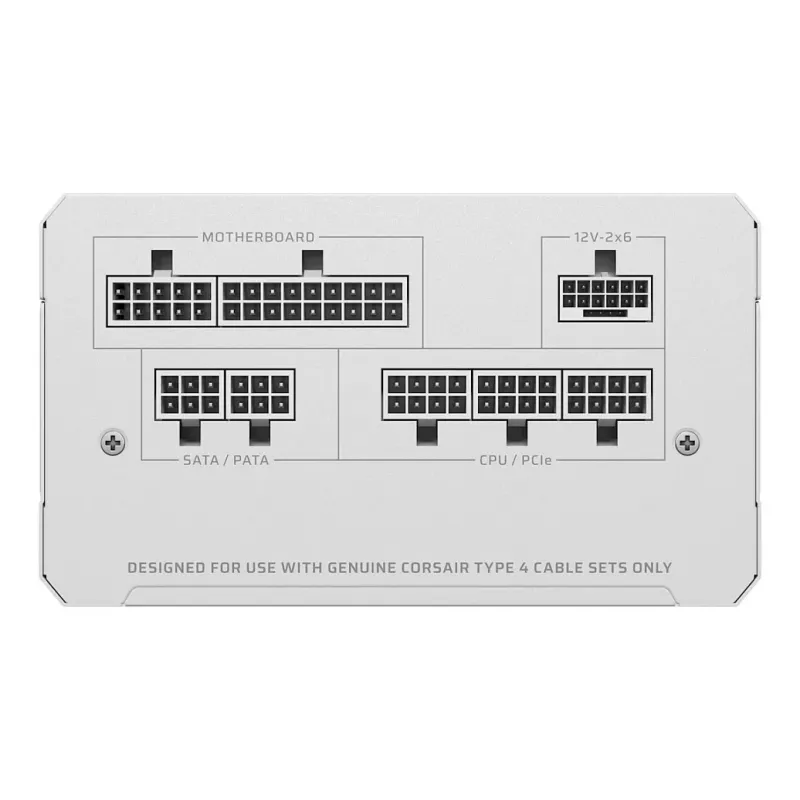CORSAIR RMe White Series RM850e 2026 Cybenetics Platinum Certified 850W Fully Modular ATX Power Supply