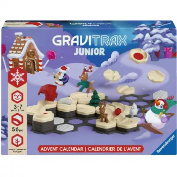 Ravensburger GraviTrax Junior Advent Calendar - 24 Days of Marble Run Surprises