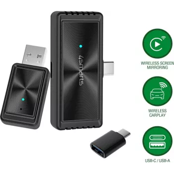 4smarts Wireless CarPlay Screen Mirroring Adapter Black