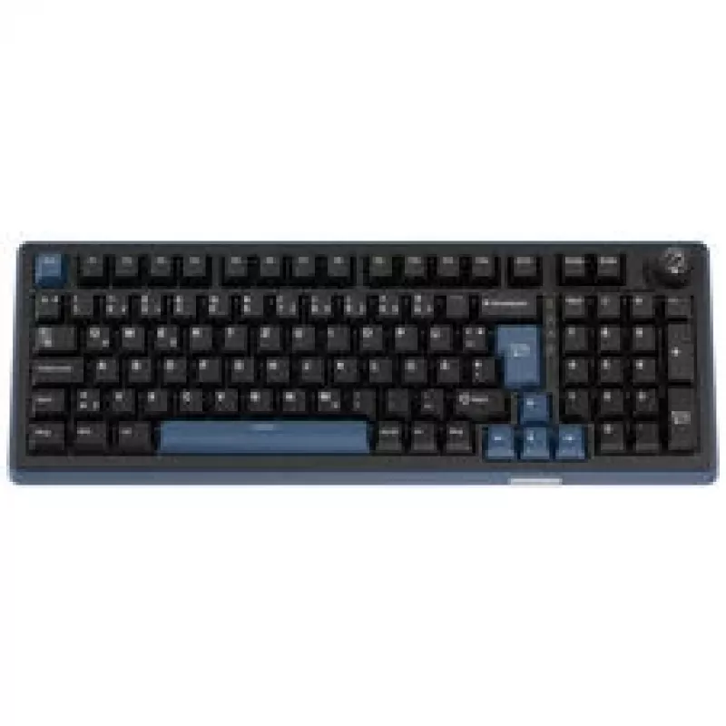 Ducky OK-M 98 Gaming Keyboard, 98% Layout, Hot-Swappable, RGB, ISO - KTT Linear Switches
