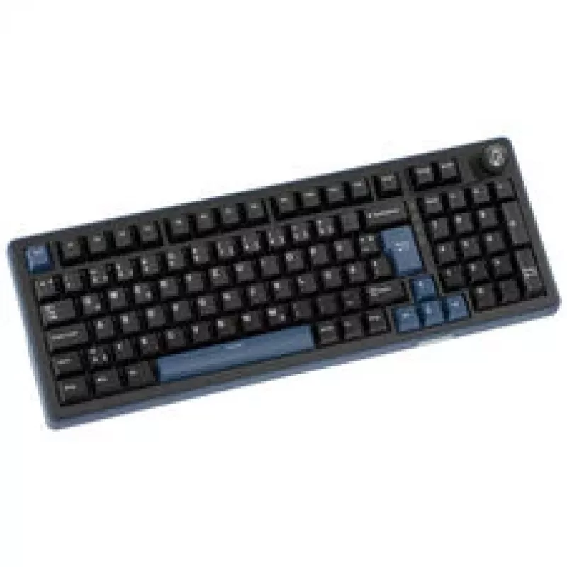 Ducky OK-M 98 Gaming Keyboard, 98% Layout, Hot-Swap, RGB Backlight, ISO, KTT Tactile Switches, Black