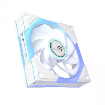 ASUS ROG Eurux GR120 ARGB Reverse Fan White Edition, 120mm, Single-Pack
