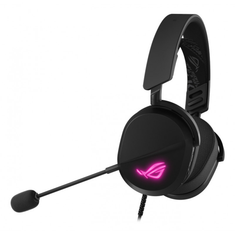 ASUS ROG Pelta Core Wired Gaming Headset – 50mm Essence Drivers, Detachable Mic, Hybrid Ear Cushions, Multi-Platform