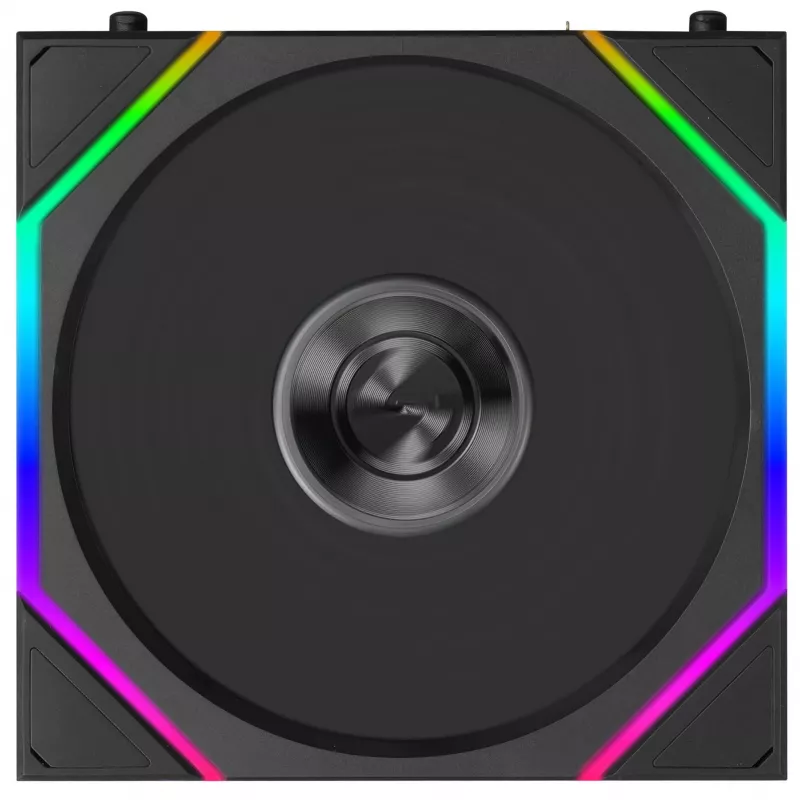 Lian Li UNI FAN TL FLEX Wireless ARGB Reverse Blade 120mm Fan - Black