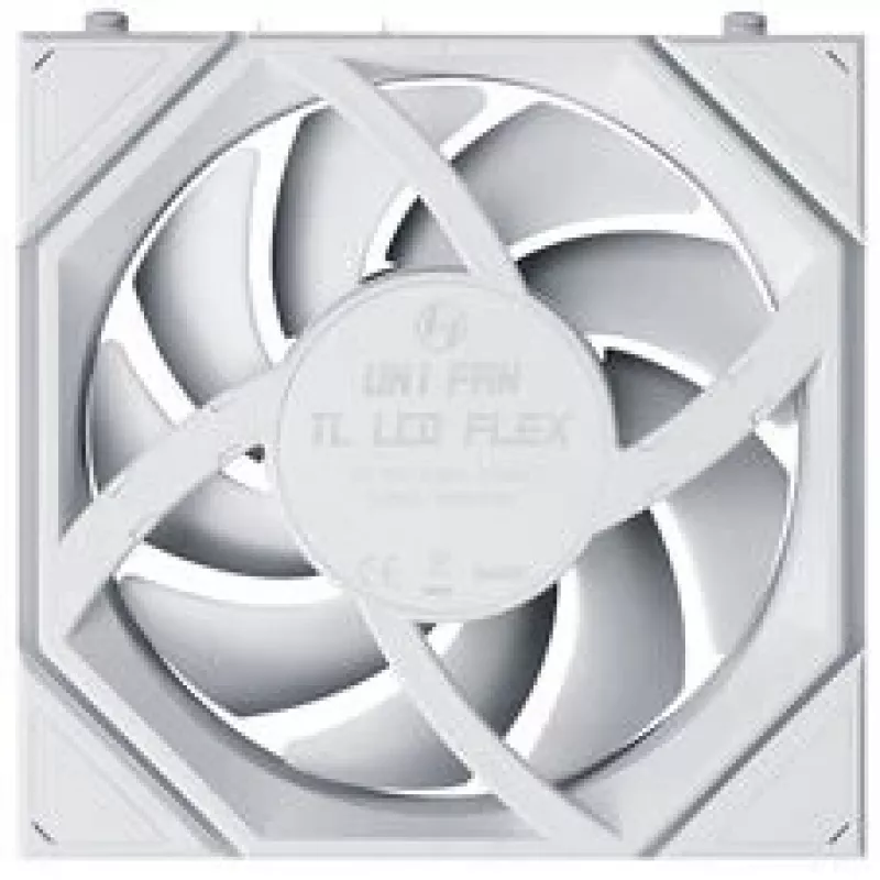 Lian Li UNI FAN TL LCD FLEX Wireless ARGB Reverse Blade 120mm Fan - White