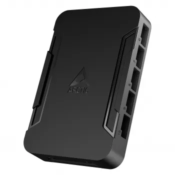 ARCTIC Fan Controller 10-Port PWM Hub with SATA Power, Black