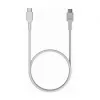 Green Cell PowerStream USB-C to USB-C Cable 100W PD 2m White
