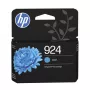 HP 924 Original Cyan Ink Cartridge - 6 ml - OfficeJet Pro 8120e, 8122e, 8125e, 8130e, 8134e, 8135e, 8138e, 8139e