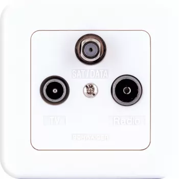 Schwaiger SAT Single Tap-off Socket 2.5 dB Set