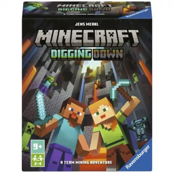 RAVENSBURGER Minecraft: Digging Down Strategy Board Game