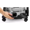 Einhell TC-VC 3055 SA Wet and Dry Vacuum Cleaner with Power Socket, 55L Stainless Steel Tank, 1500W, 190 mbar, Automatic Start/Stop