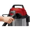 Einhell TC-VC 3055 SA Wet and Dry Vacuum Cleaner with Power Socket, 55L Stainless Steel Tank, 1500W, 190 mbar, Automatic Start/Stop