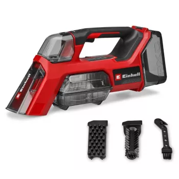 Einhell TE-SCL 18/200 Li-Solo Cordless Wet and Dry Vacuum Cleaner with Washing Function, 20L Stainless Steel Tank, 18V Power X-Change, Bare Tool