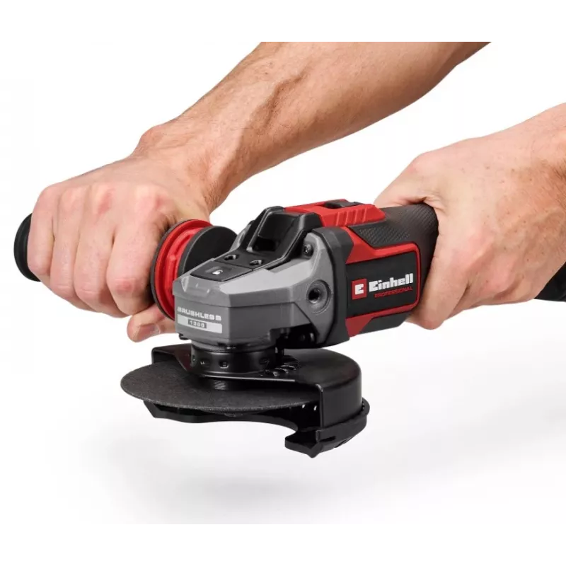 Einhell TP-AG 18/125-13 Q Li BL-Solo Cordless Angle Grinder 125 mm Brushless 18V Power X-Change (Battery Not Included)