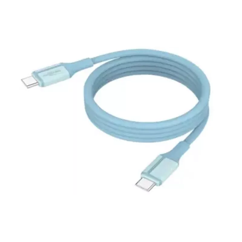 ANSMANN Magnetic USB-C Silicone Cable 120cm Blue
