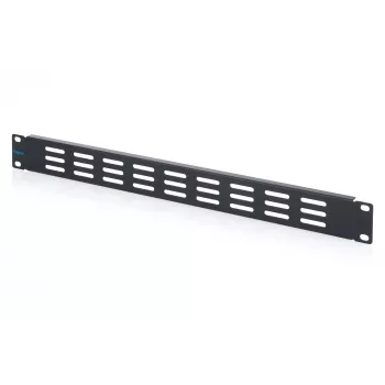 DIGITUS 1U Ventilated Blanking Panel for 19-Inch Racks, Grey