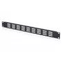 DIGITUS 1U Ventilated Blanking Panel for 19-Inch Racks, Grey