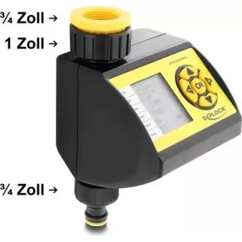 Delock Irrigation Computer – 1-Zone Electronic Timer for Automatic Garden Watering