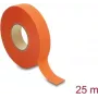 Delock Fabric Tape 25 m x 19 mm Tear-Resistant Self-Adhesive Orange