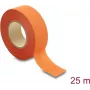 Delock Fabric Adhesive Tape 25 m x 25 mm Tearable Self-Adhesive Orange