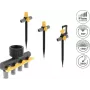 Delock Sprinkler T-Connector Set with 90°, 180° and 360° Nozzles + 4-Way Distributor