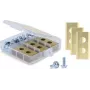 Delock Titanium-Coated Replacement Blades for Worx Landroid Robotic Lawnmowers, 30-Pack