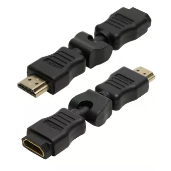 LogiLink HDMI Right-Angle Adapter 270° Male to Female 4K 60Hz