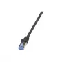 LogiLink PrimeLine Cat.6 U/UTP Patch Cable RJ-45 Male to Male, 0.5 m, Grey