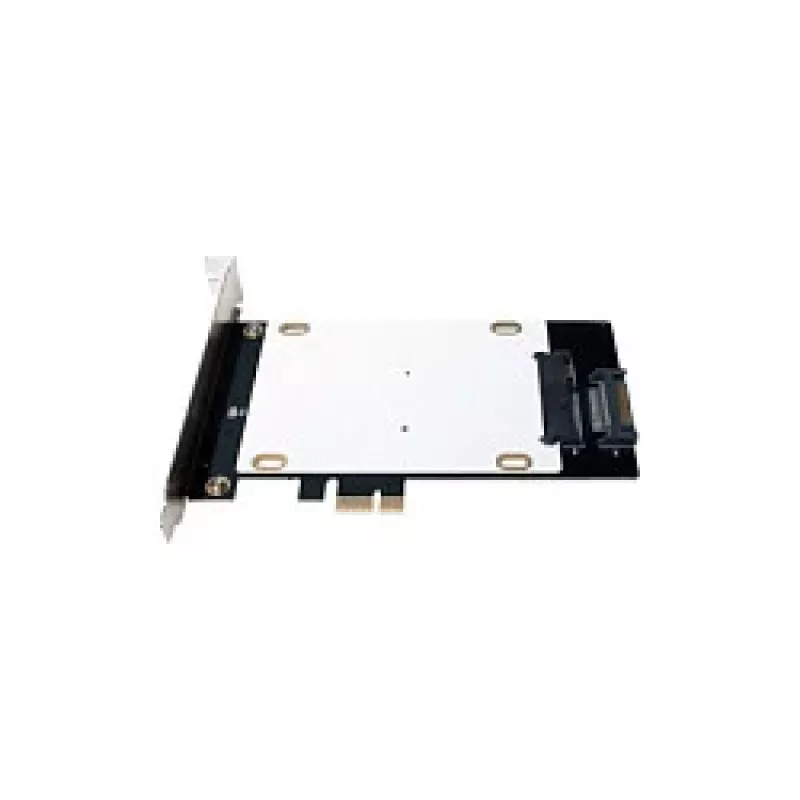 LogiLink PCI Express 3.0 x4 Dual M.2 NVMe SSD and Dual SATA III Hybrid Adapter Card