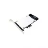 LogiLink PCI Express 3.0 x4 Dual M.2 NVMe SSD and Dual SATA III Hybrid Adapter Card