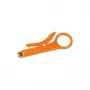 LogiLink LSA Punch Down Tool with Stripping Function, Plastic, Black/Grey