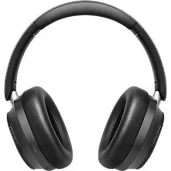 LogiLink Hybrid Active Noise-Cancelling Wireless Headset, Bluetooth 5.0, Black