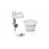 Bosch MUZS2BS Mincer Attachment for MUM Series 2 & 5 Kitchen Machines – Stainless Steel Blade, 4.5 mm Disc, Sausage Filler & Kebbe Attachments