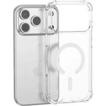 4SMARTS Hybrid Case Ibiza for Apple iPhone 18 Pro Max / 17 Pro Max MagSafe - Transparent
