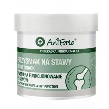 ANF AniForte Joint Snack Dog Treats 50g – Glucosamine, Chondroitin, Green-Lipped Mussel, MSM & Hyaluronic Acid for Mobility