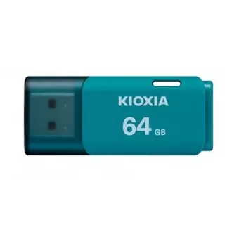 KIOXIA Hayabusa U202 64GB USB 2.0 Flash Drive Aqua